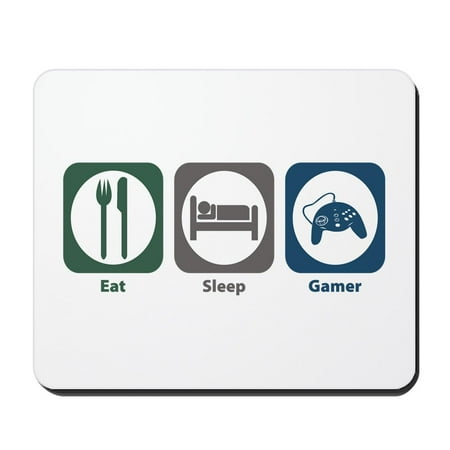 CafePress - Eat Sleep Gamer Mousepad - Non-slip Rubber Mousepad  Gaming Mouse Pad