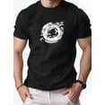 thumbnail image 2 of Men's Solid Color Short Sleeve T-Shirt - Summer Casual Round Neck Short Length Solid Color Tee Suitable for Hot Weather, Casual Attire & Layering - Hand Washable Basic Top, 2 of 5