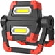 thumbnail image 1 of Reflector LED recargable plegable de 30 W, 4 modos, reflector para sitio de construcción, luz de trabajo portátil con rotación de 360°, batería de reflector LED para camping, sitio de construcción, e, 1 of 5