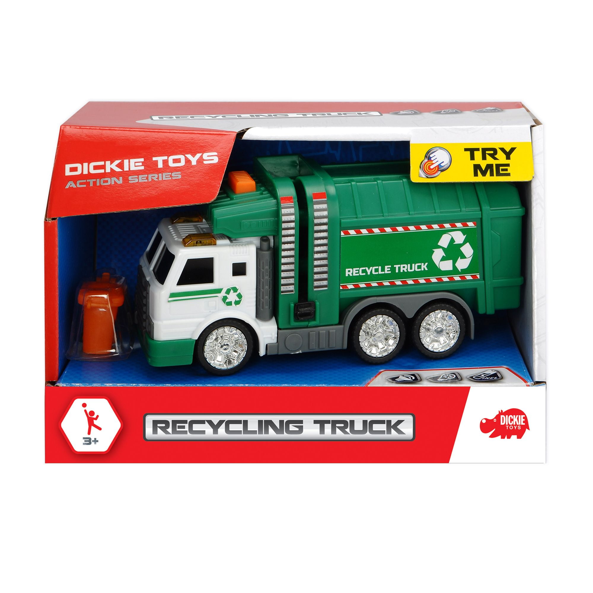 dickie toys recycling truck