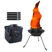 Chauvet DJ BOBLEDH3 LED Multi-Colored Flame Simulator with Carrying Case Package