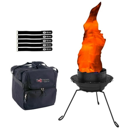 Chauvet DJ BOBLEDH3 LED Multi-Colored Flame Simulator with Carrying Case Package