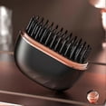 thumbnail image 3 of Wireless Portable Mini Hair Straightener Brush USB Rechargeable, Fast Heating, Anti-Scald, Perfect for Travel & Daily Styling, 3 of 5