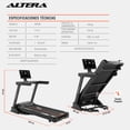 thumbnail image 4 of Caminadora Electrica Altera Plegable Inclinacion Profesional Negro, 4 of 10