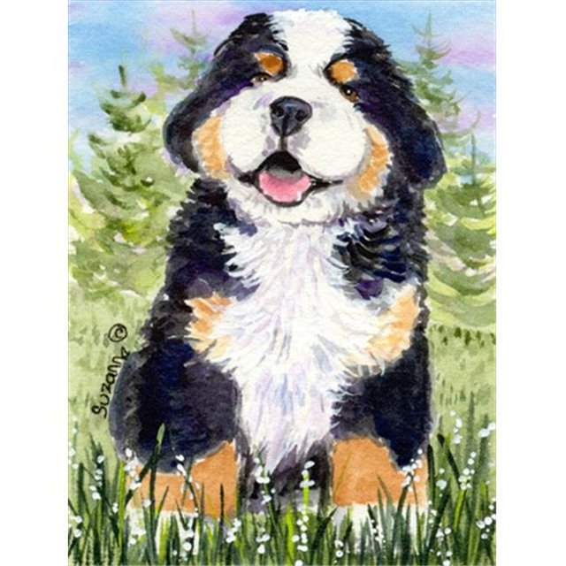 11 x 15 in. Bernese Mountain Dog Garden Size Flag