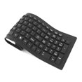 thumbnail image 1 of axGear Waterproof Silicone Keyboard Foldable Flexible USB Dustproof DirtProof Full Size, 1 of 6