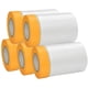 thumbnail image 1 of 5 rollos de cinta adhesiva de 55 cm y 20 m, cinta protectora de tela adhesiva con lona protectora de plástico, cinta adhesiva impermeable, película protectora para muebles, 1 of 5