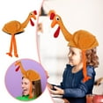 thumbnail image 2 of Thanksgiving Party Hat With Movable Turkey Head For Holiday Celebrations And Festive Events, 2 of 6