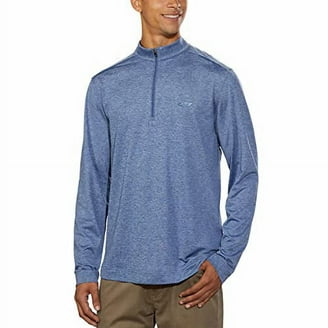 Veste Pull Homme Pebble Beach 1/4 Zip - Taille L - Bleu/gris - Golf
