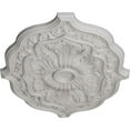thumbnail image 3 of 36"W x 26"H x 1 1/2"P Pesaro Ceiling Medallion, Hand-Painted Ultra Pure White, 3 of 4