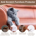 thumbnail image 3 of Anti Cat Scratch Furniture Protector, 1 Roll 118" x 5.9" Single-Sided Sticky Couch Protector, 3 of 7