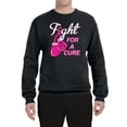 thumbnail image 2 of for a Support Awareness Unisex Crewneck Graphic Sweatshirt, Black, Small, 2 of 3