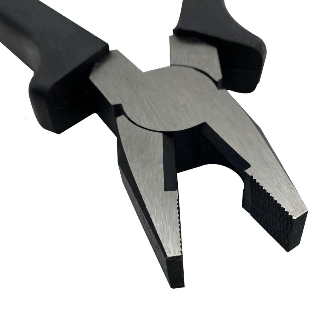 CEORPER Jewelry Making Tools Black Handle for Beading Jump-Ring Making Craft Necklace-Ring Wire Cutters Steel Draw Nippers Plier
