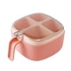 thumbnail image 2 of Caja de condimentos con múltiples compartimentos, tarros de especias para cafeterías, bufés de estilo rústico Rosa, 2 of 9