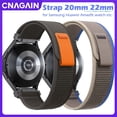 thumbnail image 2 of CNAGAIN 20mm 22mm Bandas De Nylon Para Samsung Galaxy watch 4/5 40mm 44mm , 5 Pro 45mm , Classic 42mm 46mm , Active 2 3 , Huawei GT 2/3/3 Banda Deportiva Elástica Tejida, 2 of 4