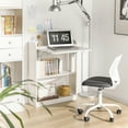 thumbnail image 2 of SoBuy Bureau Pliable pour Bureau à Domicile, Table d'Ordinateur Pliante FWT92-W, 2 of 8
