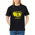 thumbnail image 2 of The Season Essentials All States Collection “United We Stand” 100% Cotton Unisex T-shirt Graphic Tee, Black/Yellow, 2X-Large, 2 of 11