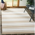 thumbnail image 2 of Safavieh Thom Filicia 6' X 9' Hand Woven Recycled Plastic Rug in Brown, 2 of 5