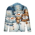 thumbnail image 5 of Stamzod Mens T-Shirts Fashion Christmas Printed Crewneck Pullover Tee Tops Long Sleeve Tshirts Shirts for Men Christmas Gifts Blue-4 S, 5 of 5