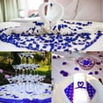 thumbnail image 4 of 1000 Pack Rose Petals, Artificial Fake Rose Petals Decoration, Great for Romantic Night, Engagement, Party, Event Flower Decorations, Marry Me Proposal Weddings, 1.77x1.77inch, Blue, 4 of 6