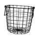 thumbnail image 1 of Cesta de alambre con asas, cesto para la colada, práctico cesto para la colada, cesta de almacenamiento para organizador, ropa sucia, armario, dormito, 1 of 9