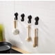 thumbnail image 2 of Ganchos de ventosa, ganchos de ventosa resistentes, impermeables y a prueba de aceite, ganchos de pared para baño, cocina, colgador para toalla, lufa, ganchos de succión de ducha reutilizables, 2, 2 of 5