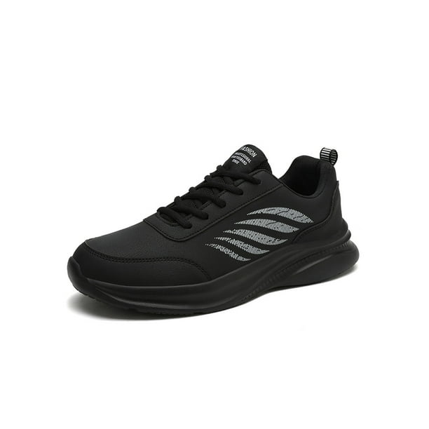 LUXUR Men Athletic Shoes Sport Running Shoe Lace Up Sneakers