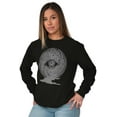 thumbnail image 4 of Eye Symbolic Celestial Spiritual Long Sleeve TShirt Men Women Brisco Brands X, 4 of 6