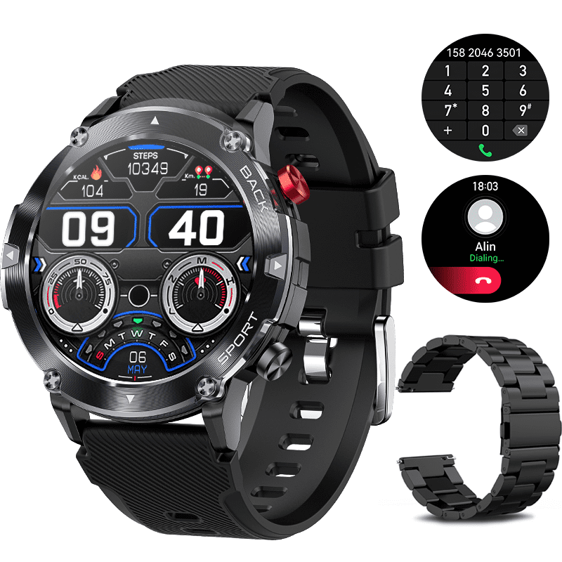 Cyberdyer C21 Smart Watch for Men Outdoor Waterproof Military Tactical