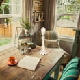 thumbnail image 5 of Kiven Cordless Table Lamp,White Dimmable Rustic Farmhouse Bedside Desk Lamps,2700K Warm White, 1-Light Rechargeable Nightstand Lamp for Office Home Decor Bedside B2CDTD3, 5 of 7