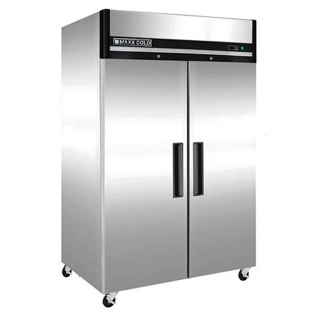 Maxx Cold X-Series 49 Cu Ft Reach In Freezer Two Door Top Mount, Model# MXCF-49FDHC