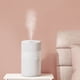 thumbnail image 1 of Mini humidificador USB portátil con luces de colores - 260 ml de niebla fría y silenciosa para dormitorio, oficina, escritorio y plantas - fácil de limpiar, blanco/rosa/gris, 1 of 9