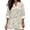 Bamboo Leaves Pattern, variant on Palm Tree Tropical Print Casual Long Sleeve Tops for Women Cotton Linen Trendy Women's Tops Oversized for Travel Beach, Size Medium