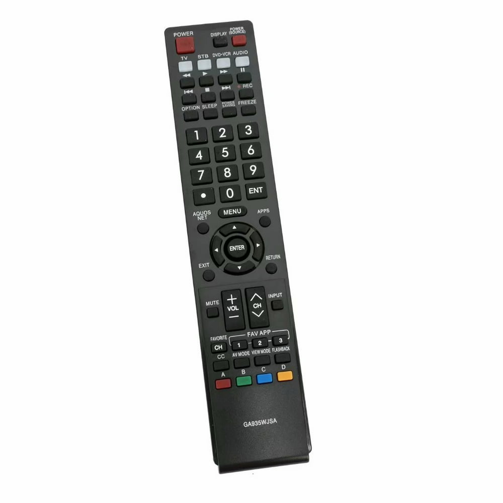 New Remote replacement GA935WJSA for Sharp AQUOS TV LC46LE830U LC