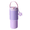Purple, variant on SpaceMuse 25 oz Stainless Steel Tumbler, 3-in-1 Leak Proof Tumbler, Travel Coffee Mug with Swivel Handle, Leopard Print Cup, Car-Cup Holder, Brown