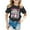 Black, variant on Toddler Shirts Girls 3t 100th Day Of School Graphic Short Sleeve T-Shirts School Spirits Comfy Vacation Tops T-Shirts Toddler To Big Kid