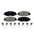 thumbnail image 3 of Detroit Axle - Front Brake Pads for 12-15 Honda Civic, Ceramic Brake Pads w/ Hardware 2012 2013 2014 2015 Replacement, 3 of 8