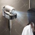 thumbnail image 4 of Hair Dryer Storage Rack No Punching Wall Hanging Suction Cup Rotating Lazy Hair Dryer Storage Bracket Hanger, 4 of 6