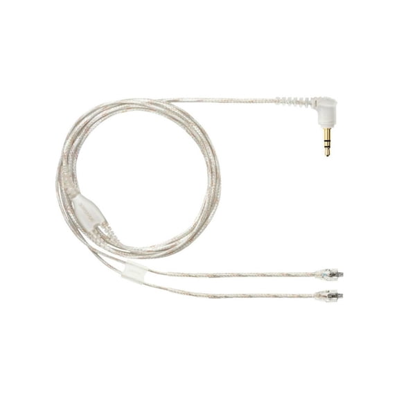 Cable de Reemplazo EAC64CL Shure con 2 Conectores para Auriculares In-ear