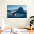 thumbnail image 3 of Elephant Stock Yosemite Hang Glider Wall Art - Horizontal Canvas Wall Art - Living Room Wall Decor - Sports Canvas - Blue And Orange Decor - 12" x 8", 3 of 8