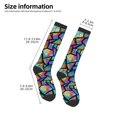 thumbnail image 2 of Balery Colored Glass1 Calcetines novedosos Calcetines deportivos Calcetines hasta la rodilla Calcetines de algodón Calcetines originales y geniales, 2 of 6