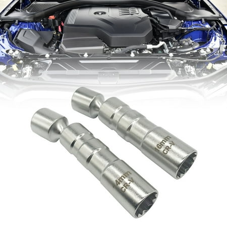 

Cheers.US 14mm/16mm Thin Wall Magnetic Swivel Spark Plug Socket Drive Spark Plug Socket Removal Tool Fit for BMW 1 series E81/E87-N43B