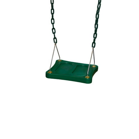 Gorilla Playsets Stand 'N Swing, Green with Green Chains