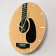 thumbnail image 2 of Reloj de pared de guitarra de estilo moderno simple para decoración de paredes de cocina, sala de estar y dormitorio, 2 of 4