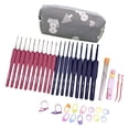 thumbnail image 6 of 19 Size Crochet Hooks Set 0.6-6.0mm Ergonomical Crochet Hooks with Case Crochet Needle for Experienced Crochet Lovers, 6 of 8