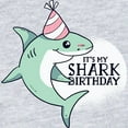 thumbnail image 2 of CafePress - Shark Birthday Body Suit - Cute Infant Bodysuit Baby Romper - Size Newborn - 24 Months, 2 of 3