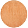thumbnail image 3 of SAFAVIEH Vision Adrasteia Overdyed Solid Area Rug, Orange, 3' x 3' Round - Modern Design, Orange, Non-Shedding & Easy Cleaning, Ideal for Living Room, Bedroom, Dining Space, 3 of 12