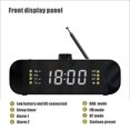 thumbnail image 4 of Radio reloj digital DAB/FM para mesita de noche con reproducción de transmisión BT, LED Jumbo, 4 of 8