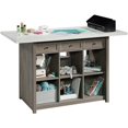 thumbnail image 3 of Pemberly Row Transitional Engineered Wood Craft Table in Oak, 3 of 13