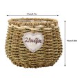 thumbnail image 3 of Multi?Purpose Hand?woven Flower Basket Sundries Storage Basket Plant Pot Home Decoration, 3 of 8